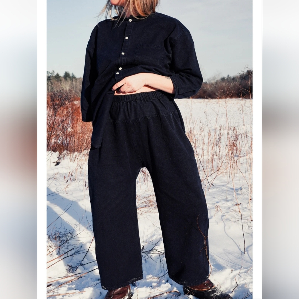RUDY JUDE BLACK INDIGO JUMPER PANTS